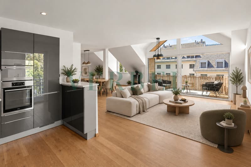 Élégant duplex au coeur de Saint-Cergue (1)