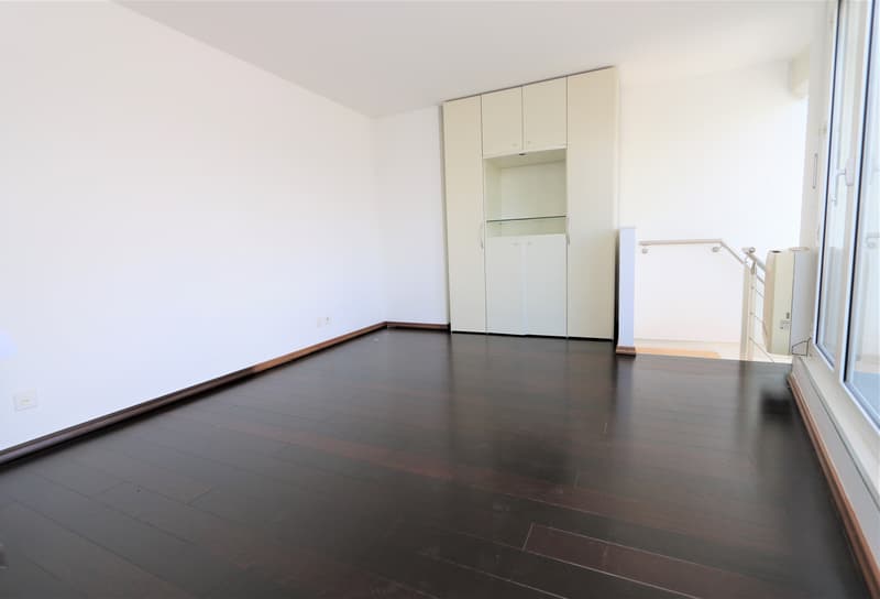 Appartement duplex en attique de 4,5 pièces avec balcon et terrasse en toiture aux Acacias (9)