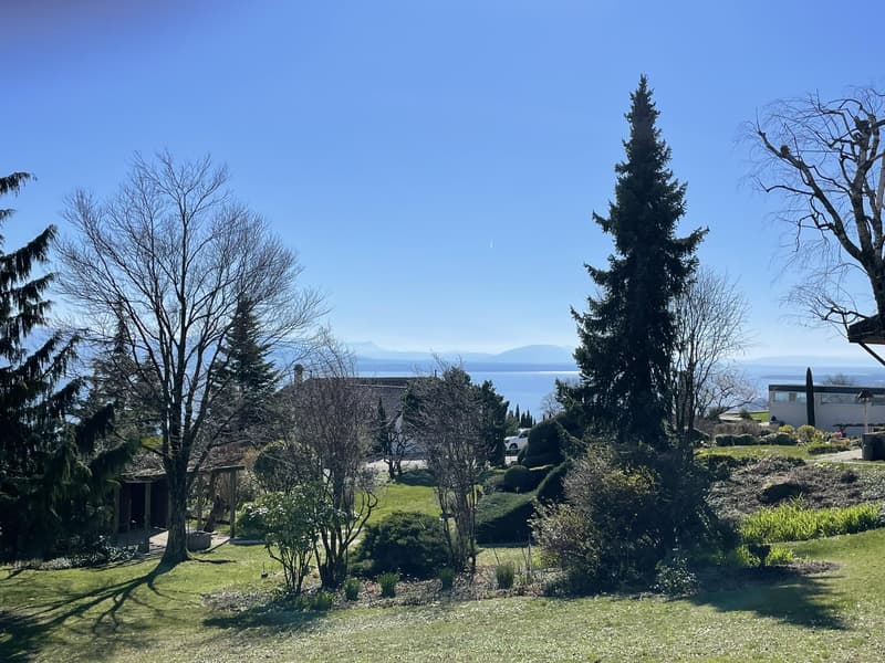 MAGNIFIQUE TERRAIN À CONSTRUIRE DE 1349 m2 EN ZONE VILLA, AVEC VUE LAC (2)