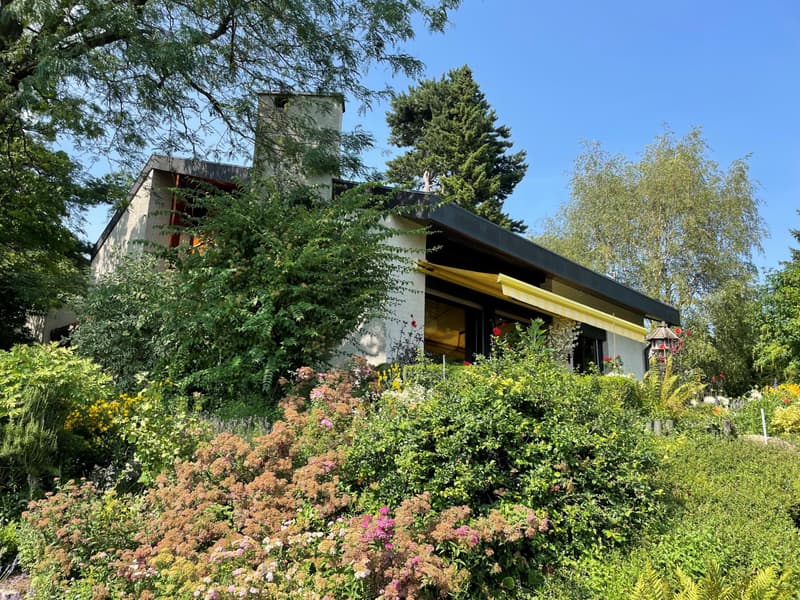 Magnifique villa individuelle meublée avec splendide vue sur le lac à Féchy (4)