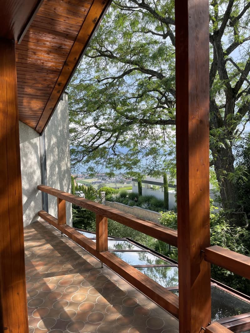 Magnifique villa individuelle non meublée avec splendide vue sur le lac à Féchy (12)