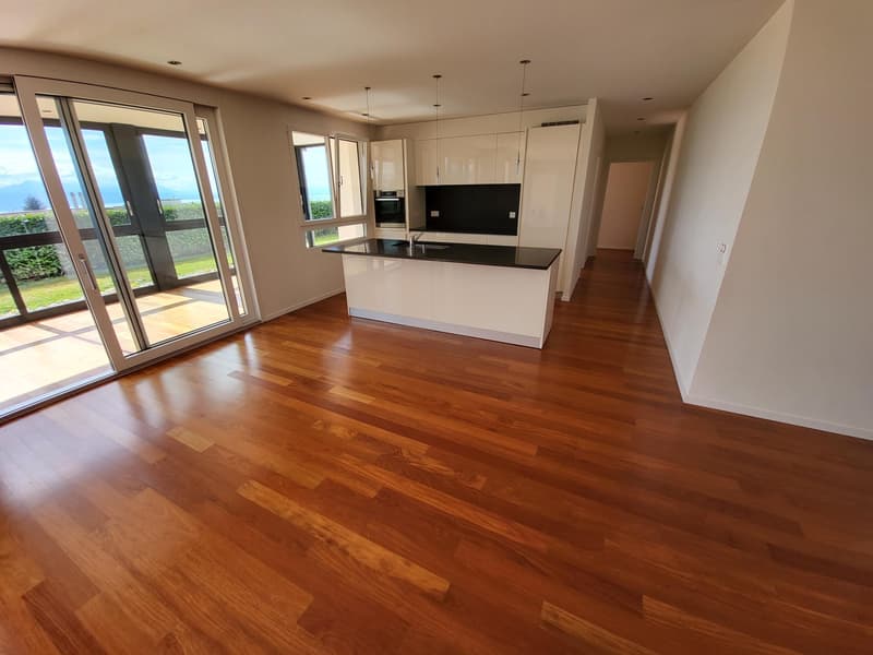 SPLENDIDE APPARTEMENT EN REZ DE JARDIN AVEC VUE LAC ET MONTAGNES A LUTRY (6)