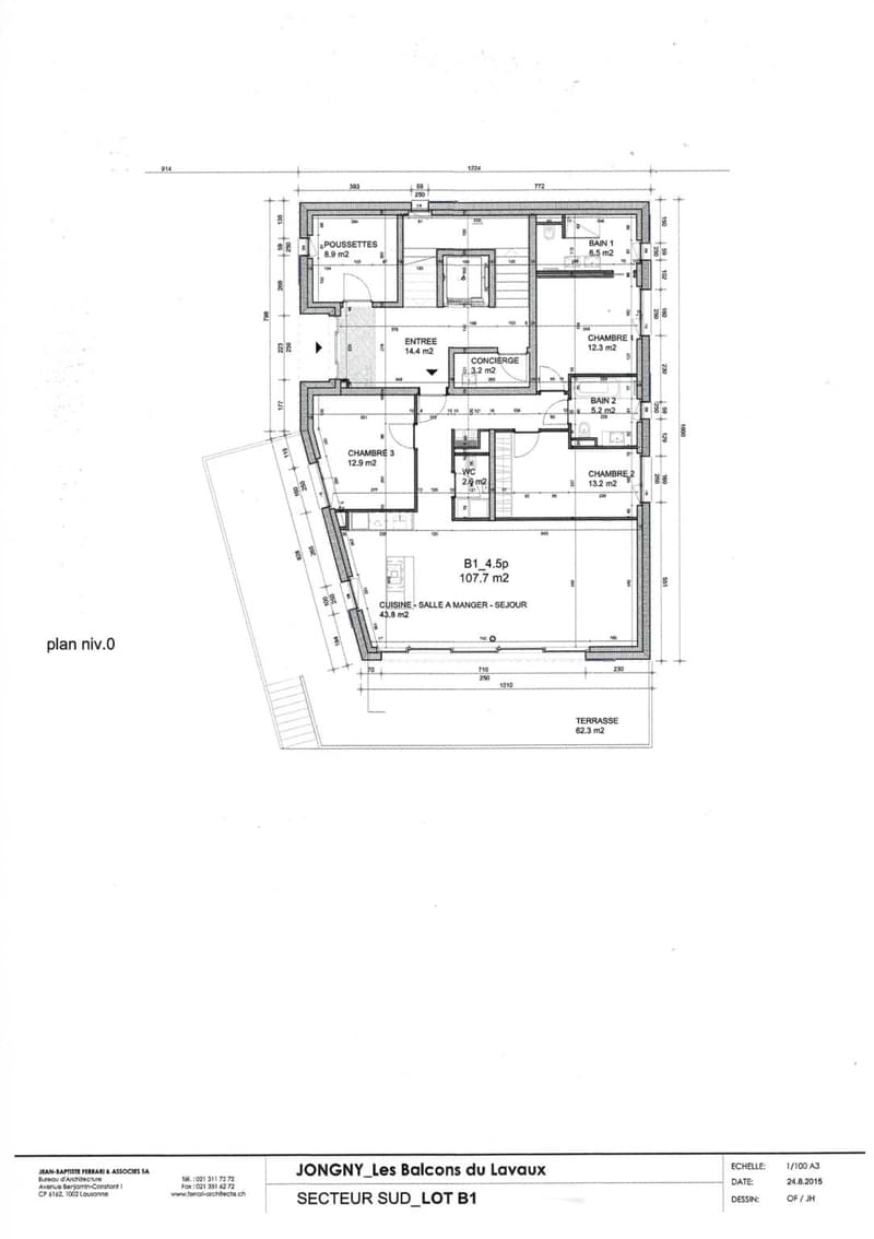 Très beau 4.5 pièces contemporain idéalement situé dans le Lavaux (13)