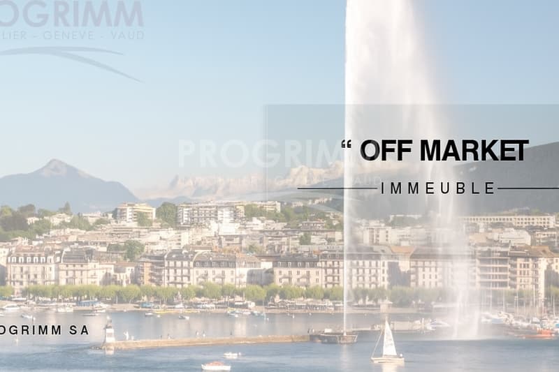 Portefeuille d'immeubles situés à Genève - 44 appartements - 1 arcade - 1 bureau - 4 box (1)