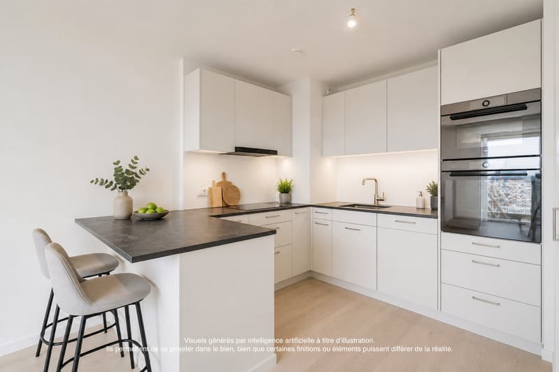 Un appartement neuf, lumineux, idéalement situé au coeur d'Ecublens (3)