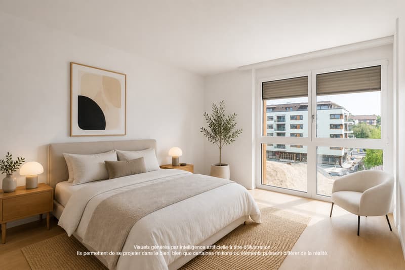 Un appartement neuf, lumineux, idéalement situé au coeur d'Ecublens (5)