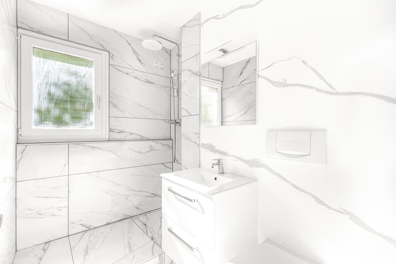 Superbe appartement rénové avec cheminée (9)