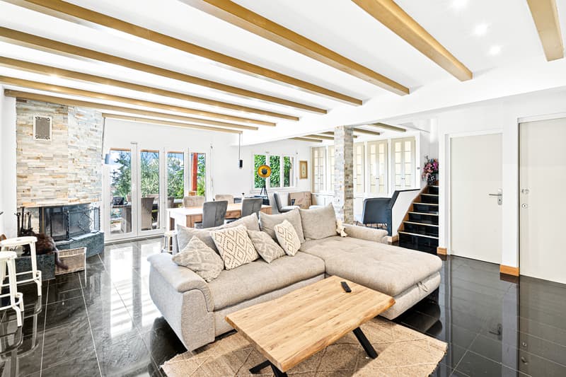 Maison d'exception avec piscine, terrasse, jardin et cuisine extérieur (4)