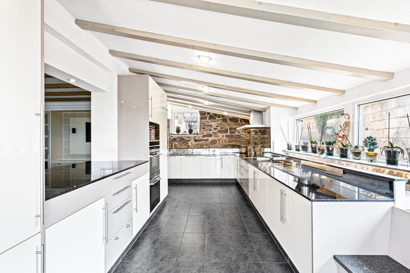 Maison d'exception avec piscine, terrasse, jardin et cuisine extérieur (3)