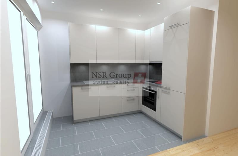 Bel appartement rénové de 2 pièces avec loggia ? 6? étage (2)