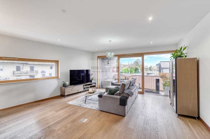 Appartement en attique récent - lumineux - En DDP (2)