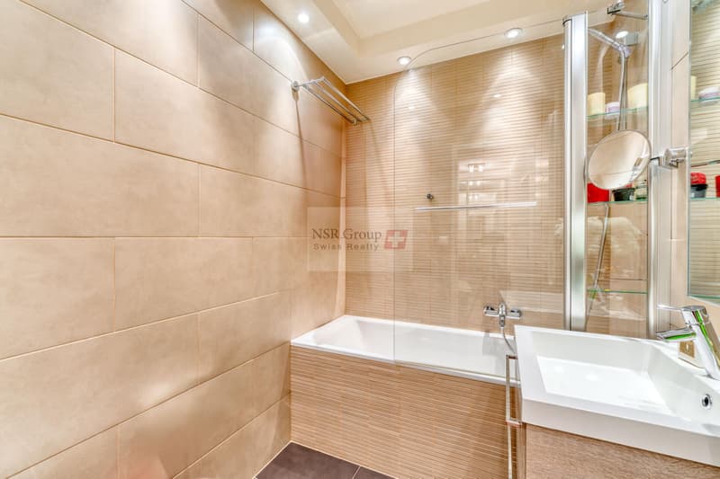 Magnifique appartement en attique en duplex à Malagnou (8)