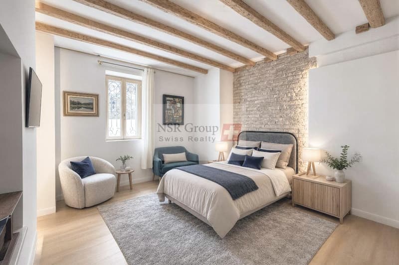 Belle maison de maître à louer ? 10 pièces au coeur de Presinge (7)