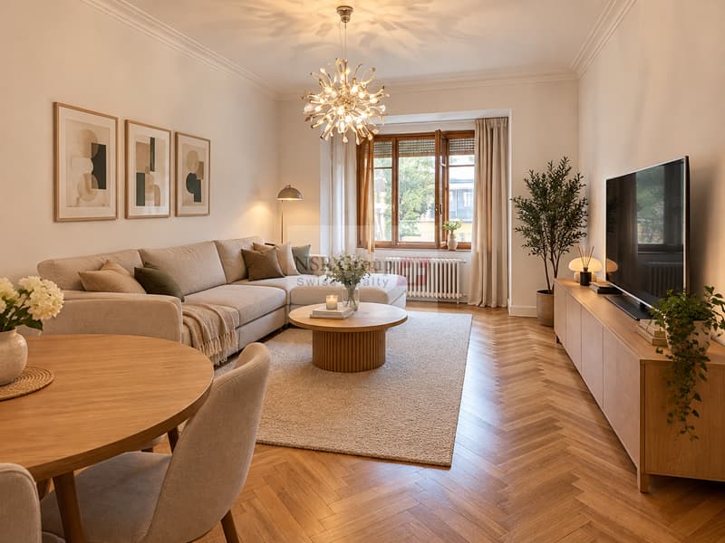 À louer ? Bel appartement rénové de 60 m² à Carouge (3)