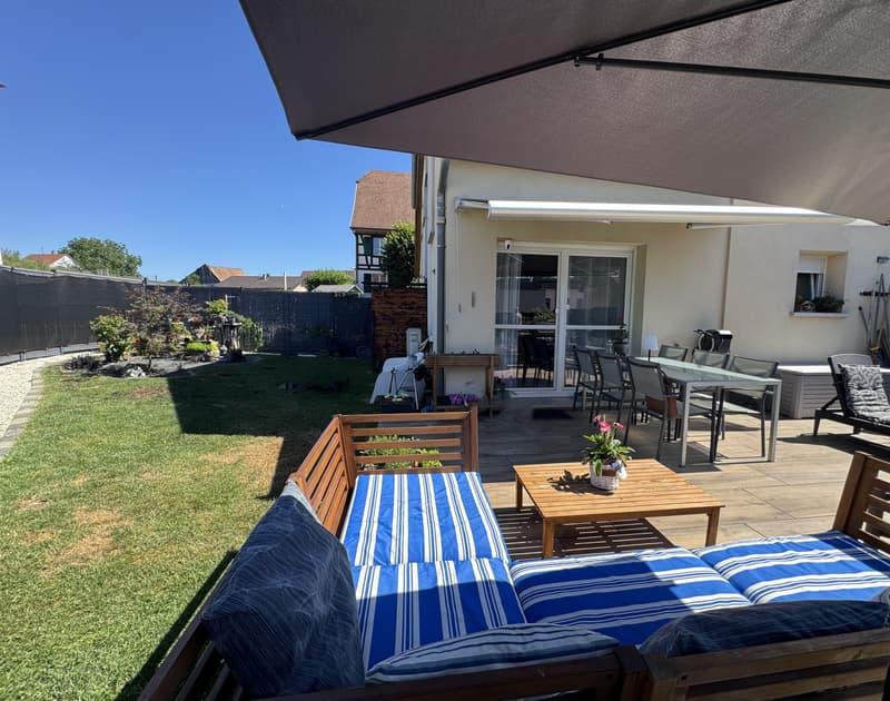 Appartement en duplex 4 pièces avec jardin et garage (7)