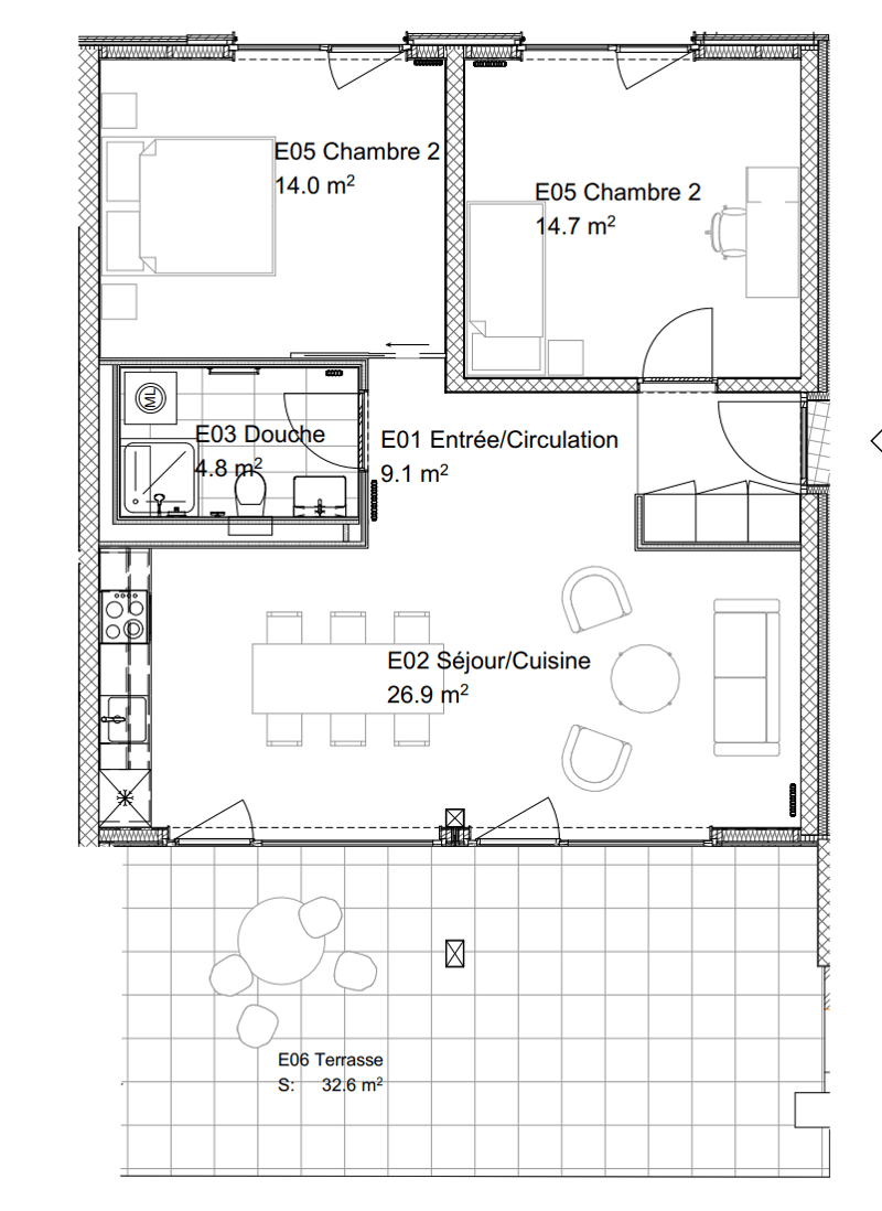 NOUVELLE VISITE ! 19 logements neufs du 3.5 au 4.5 pièces (3)