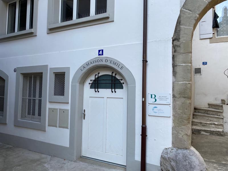 Bureaux atypiques de 125m2 sur deux étages au coeur de Morges (6)