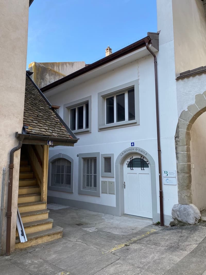 Un espace de travail unique au cœur de Morges, à deux pas du lac (1)