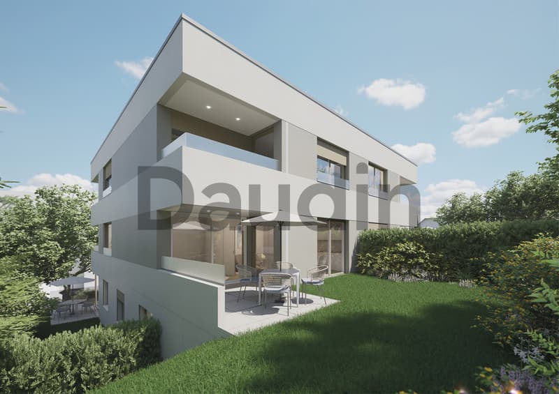 Appartement THPE sur plan de 3 pièces avec jardin privatif (1)