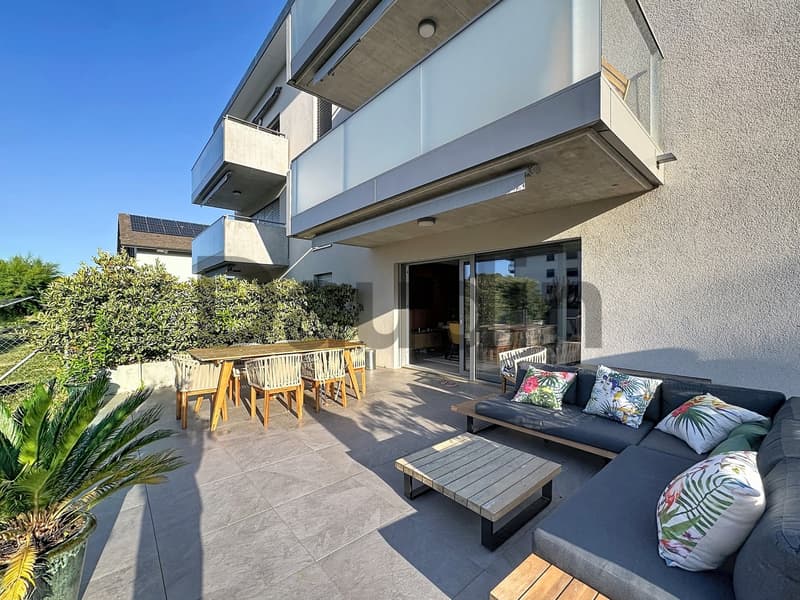 Appartement en rez-de-jardin à proximité des rives du Léman (1)
