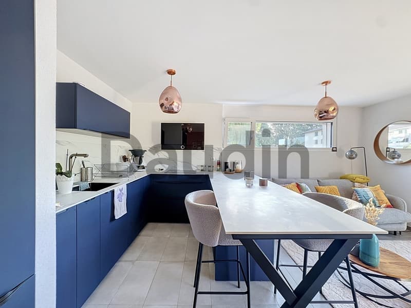 Appartement en rez-de-jardin à proximité des rives du Léman (5)