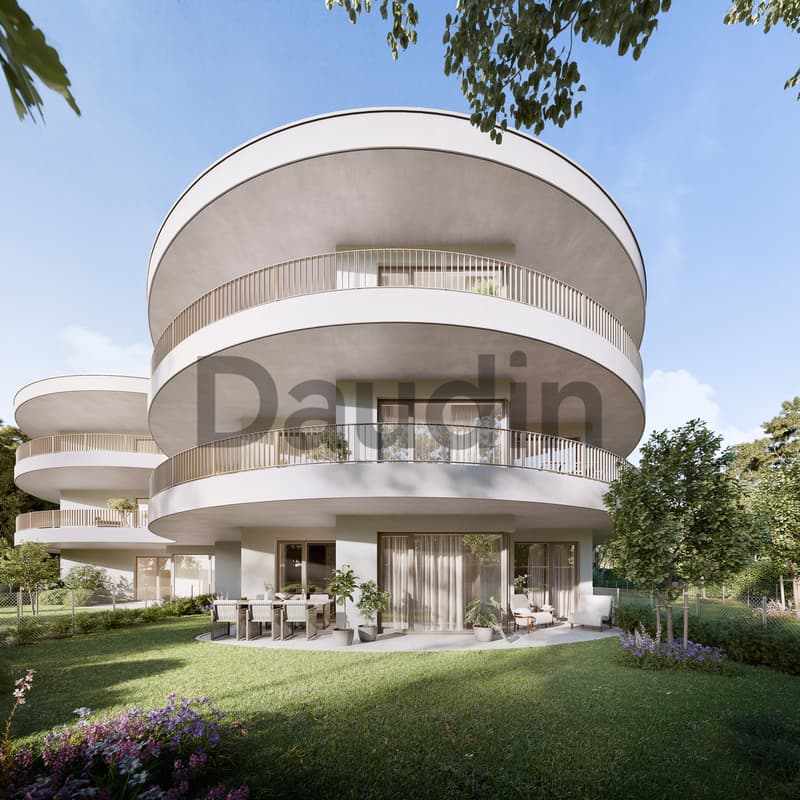 Nouveau projet - Les jardins Pomélia - 15 appartements à Vessy (1)