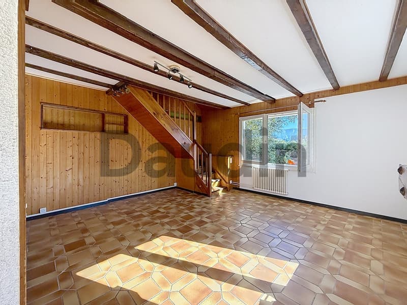 Villa mitoyenne de 7 pièces avec jardin à rénover (3)