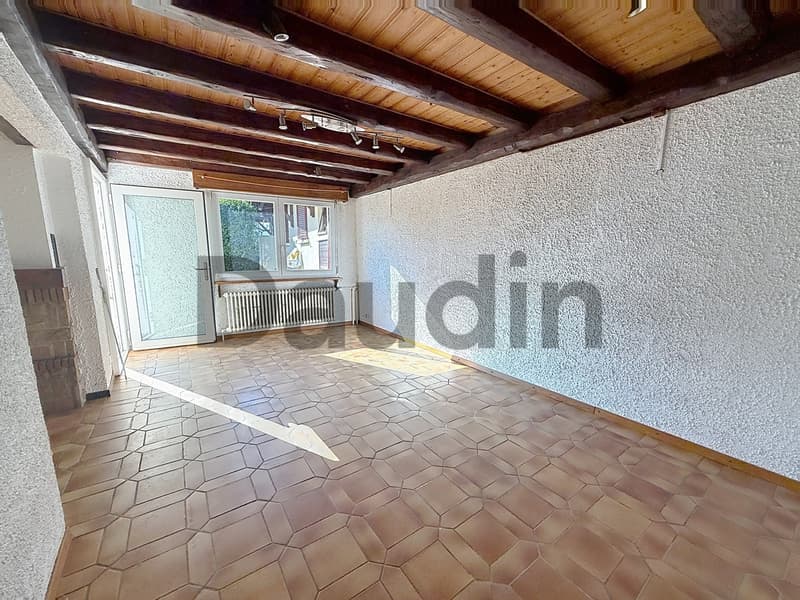 Villa mitoyenne de 7 pièces avec jardin à rénover (5)