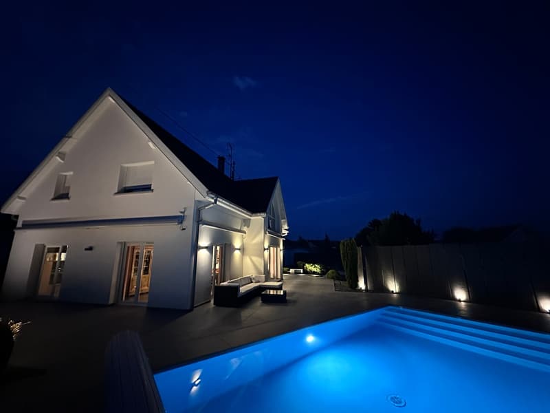 Magnifique maison contemporaine avec piscine à Kembs (10)