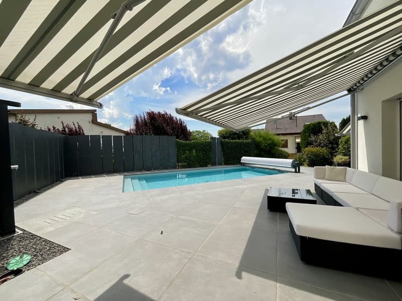 Magnifique maison contemporaine avec piscine à Kembs (6)