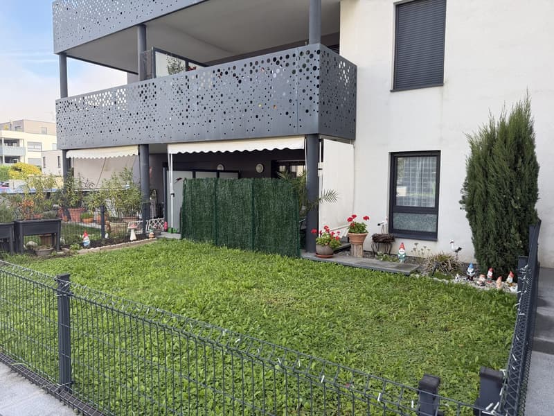 Hochwertige 2-Zimmer-Wohnung mit Terrasse, Garten und zwei Stellplätzen – Blotzheim (Frankreich) (11)