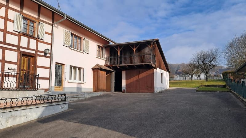 Traditionelles Fachwerkhaus mit 8 Zimmern in Illtal – Elsässischer Charme auf großem Grundstück (4)