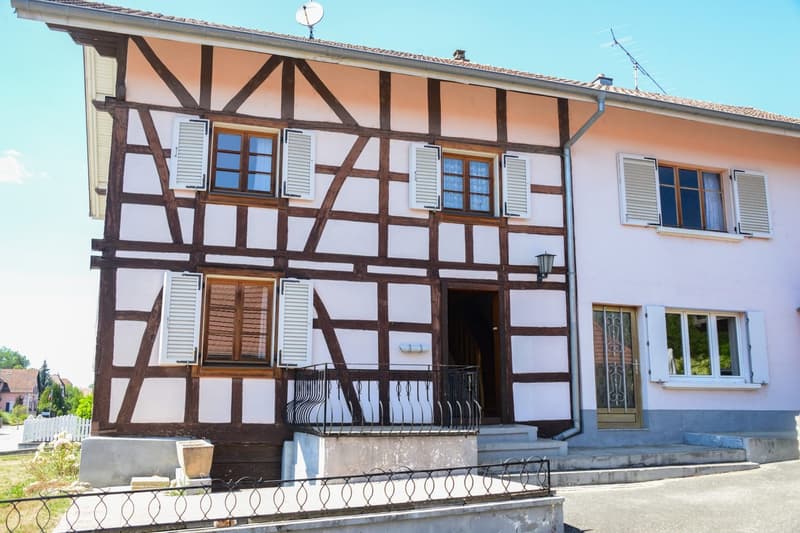 Traditionelles Fachwerkhaus mit 8 Zimmern in Illtal – Elsässischer Charme auf großem Grundstück (3)