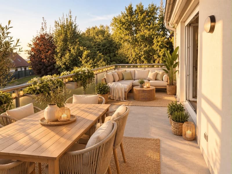 Buschwiller – Bright duplex apartment with terrace, no overlook, green setting (29)