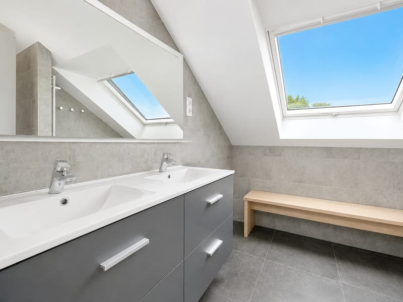 Buschwiller – Bright duplex apartment with terrace, no overlook, green setting (13)