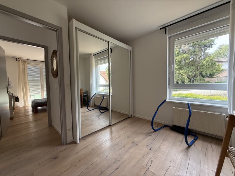 Buschwiller – Bright duplex apartment with terrace, no overlook, green setting (22)