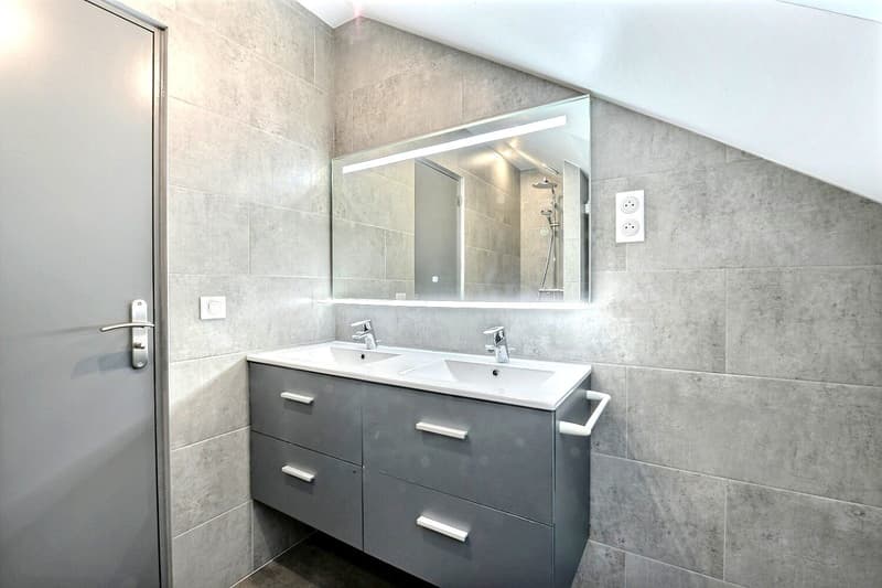 Buschwiller – Bright duplex apartment with terrace, no overlook, green setting (13)