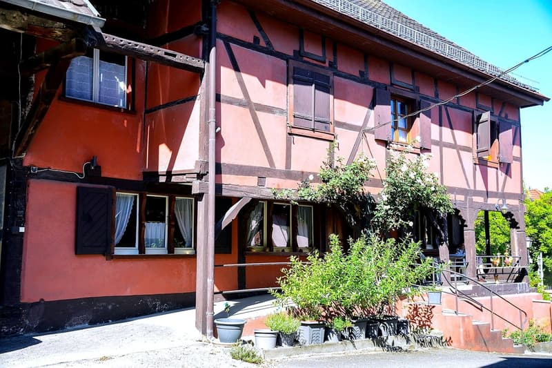 Authentic Alsatian House with Outbuildings and 1,261 m² Plot in the Heart of Hégenheim (2)