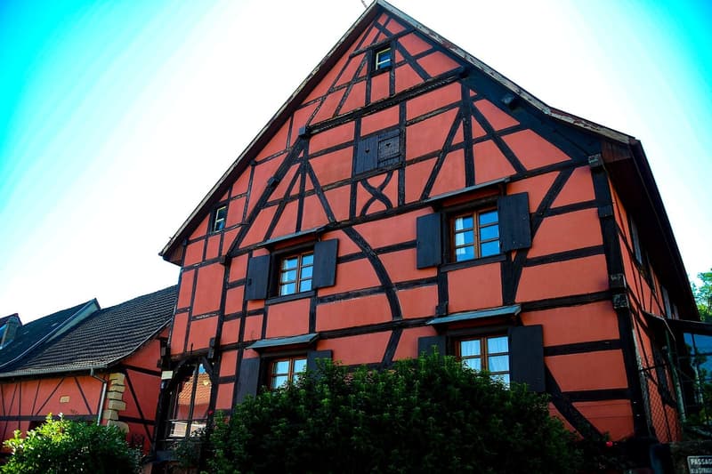 Authentic Alsatian House with Outbuildings and 1,261 m² Plot in the Heart of Hégenheim (4)