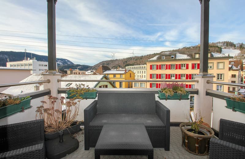 Appartement au 1er étage - balcon