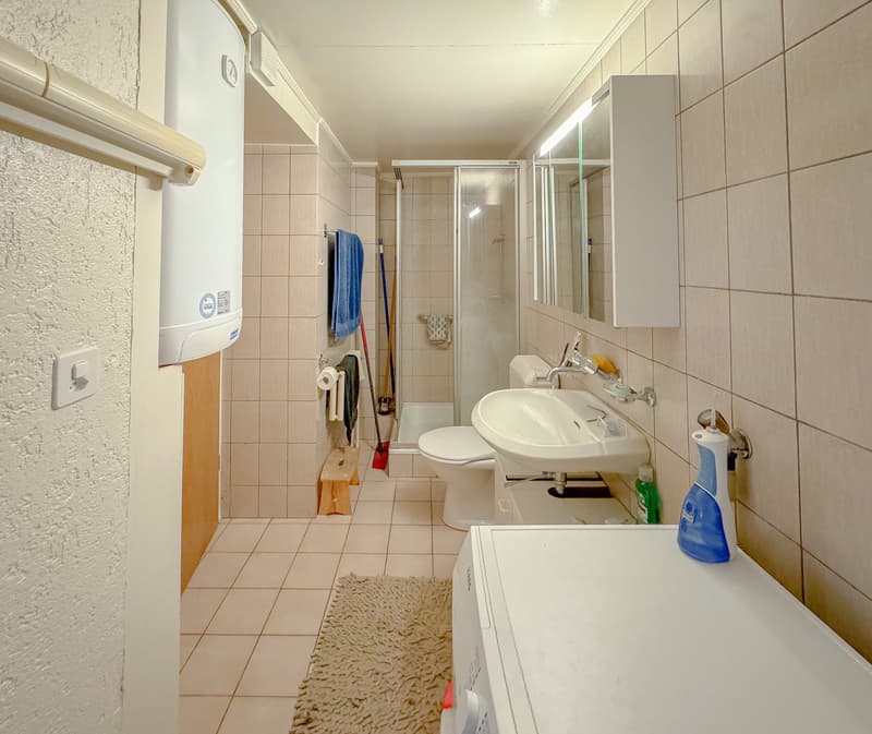 Appartement au rez inférieur - salle d'eau