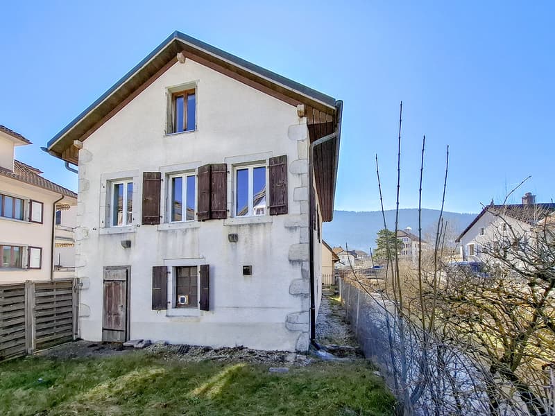 Vue sur la maison