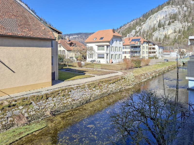 Vue sur la rivière