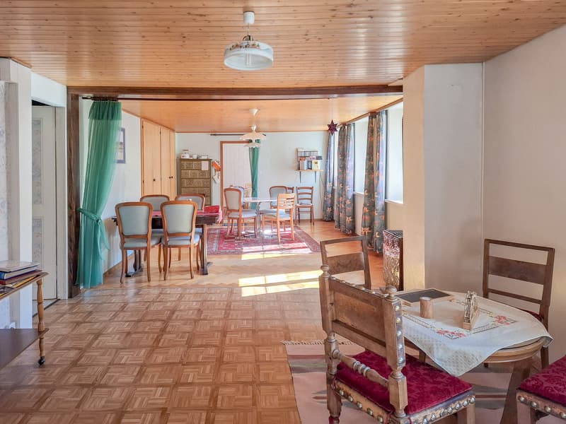 Salle de réception au 1er étage Sud