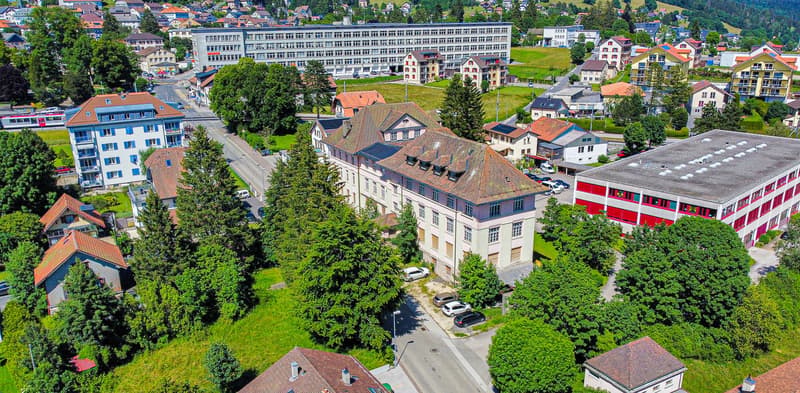 Vue aérienne