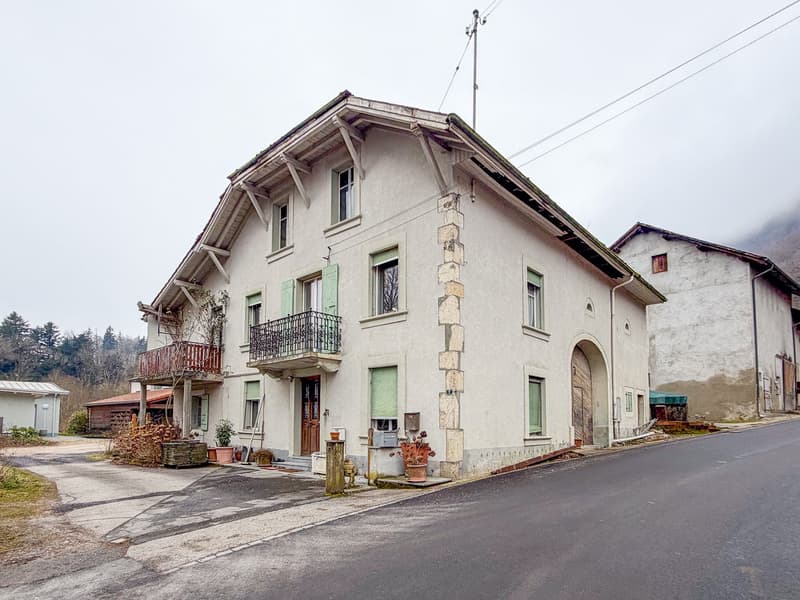 Vue sur la maison