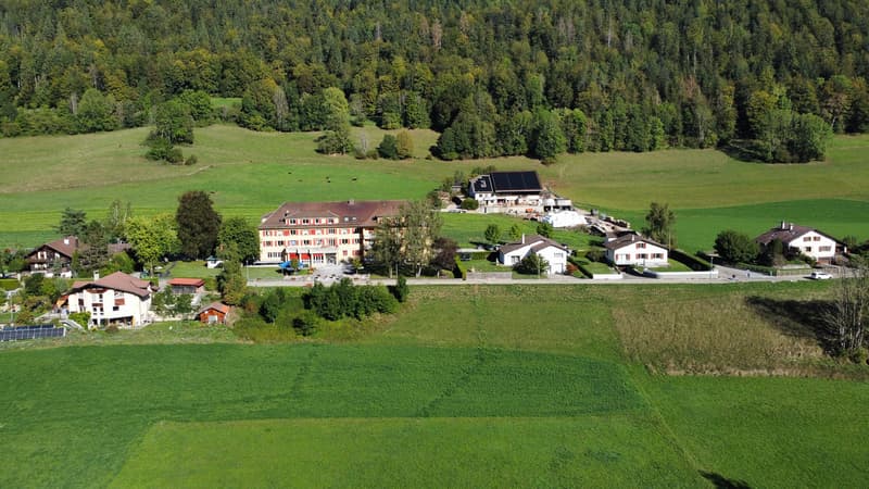 Vue aérienne