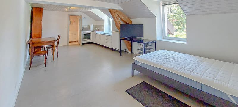 Studio d'env. 30 m2   Idéal pour étudiant/e (2)