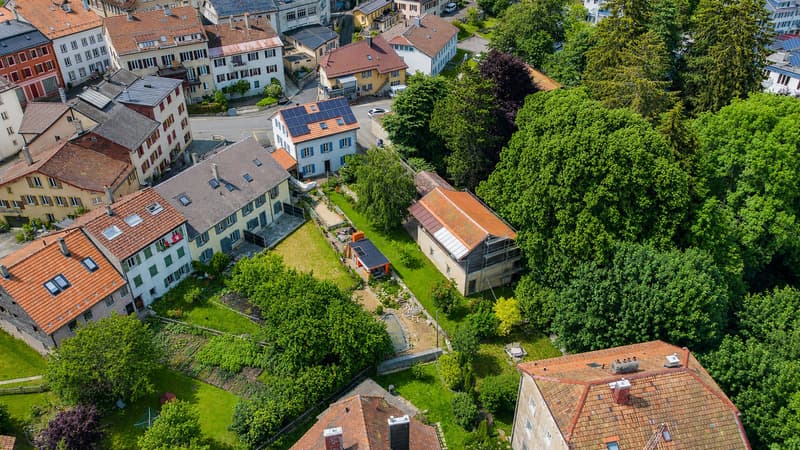 Vue aérienne