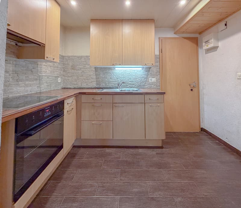 Appartement au rez inférieur vacant